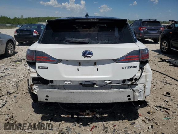 2015 Lexus CT 200h z VIN JTHKD5BH3F2229846, wystawiony jako Copart lot #57271885 z przebiegiem 106 509 mil mil oraz Tytuł czysty. Historia ofert i sprzedaży dostępna na DreamBid. Obrazek 6.