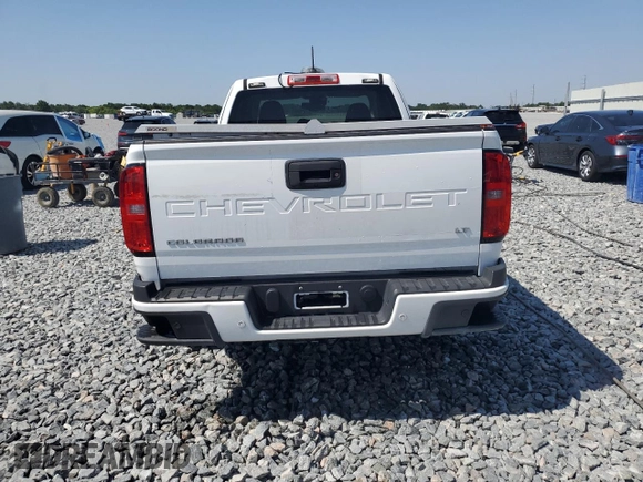 2022 Chevrolet Colorado 2WD LT with VIN 1GCHSCEA4N1141042, listed as a Copart auction lot 52379965 with 70,216 mi miles and Clean Title. Bid and sale history available at carsss.com. Image 6.
