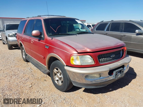 1998 Ford Expedition XLT with VIN 1FMRU17L7WLC03522, listed as a IAAI auction lot 41435642 with 239,787 mi miles. Bid and sale history available at carsss.com. Image 1.