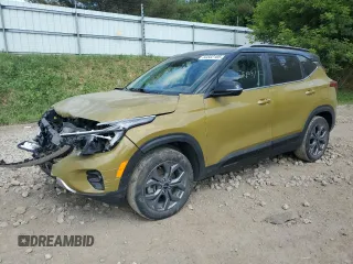 2024 Kia Seltos S with VIN KNDEUCAA6R7573105, listed as a Copart auction lot 60502185 with 62,940 mi miles and Salvage title. Bid and sale history available at DreamBid. Image 1.