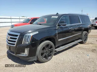 2015 Cadillac Escalade ESV Premium z VIN 1GYS4TKJ1FR714027, wystawiony jako Copart lot #54830735 z przebiegiem 122 622 mil mil oraz Szkoda całkowita • Salvage title. Historia ofert i sprzedaży dostępna na DreamBid. Obrazek 1.