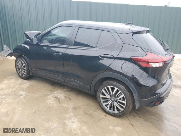 2023 Nissan Kicks SV with VIN 3N1CP5CV1PL556590, listed as a Copart auction lot 45644675 with 27,146 mi miles and Clean Title. Bid and sale history available at carsss.com. Image 2.