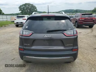 2019 Jeep Cherokee Limited with VIN 1C4PJMDN6KD117182, listed as a Copart auction lot 59202265 with 91,279 mi miles and Non repairable. Bid and sale history available at DreamBid. Image 6.
