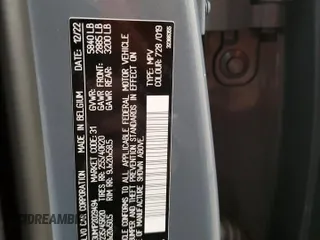 2023 Volvo XC40 Ultimate с VIN YV4ED3UM1P2029494, выставлен на аукционе Copart как лот 85141124 с пробегом 8 539 миль миль и Списание • Salvage title. История ставок и продаж доступна на DreamBid. Изображение 13.