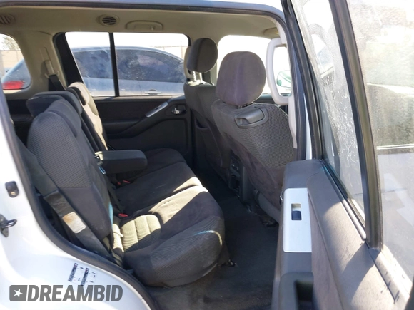 2008 Nissan Pathfinder S with VIN 5N1AR18U38C637073, listed as a IAAI auction lot 41119498 with 155,313 mi miles. Bid and sale history available at carsss.com. Image 8.