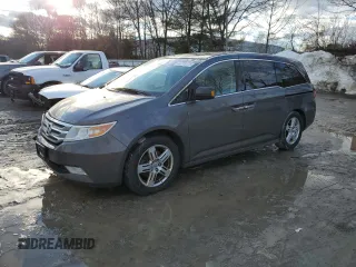 2013 Honda Odyssey Touring with VIN 5FNRL5H9XDB012761, listed as a Copart auction lot 45718175 with 167,878 mi miles and Non Repairable. Bid and sale history available at carsss.com. Image 1.