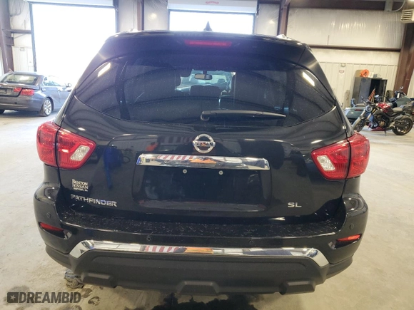 2020 Nissan Pathfinder SL with VIN 5N1DR2CN0LC581976, listed as a Copart auction lot 84391984 with 80,814 mi miles and Salvage Title. Bid and sale history available at carsss.com. Image 6.