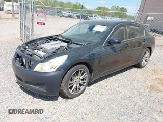 2007 Infiniti G35 Sport with VIN JNKBV61E77M715463, listed as a IAAI auction lot 41974186 with Not Provided miles. Bid and sale history available at carsss.com. Image 2.