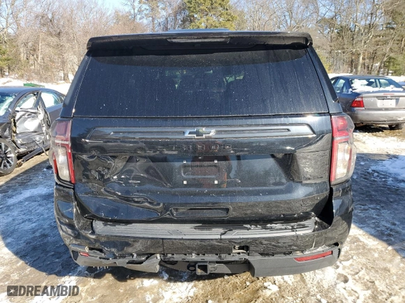 2021 Chevrolet Tahoe Z71 with VIN 1GNSKPKD8MR331042, listed as a Copart auction lot 46280515 with 38,215 mi miles and Salvage Title. Bid and sale history available at carsss.com. Image 6.