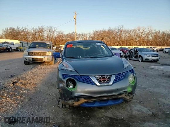 2015 Nissan Juke SV with VIN JN8AF5MR9FT509461, listed as a Copart auction lot 47479255 with 133,204 mi miles and Salvage Title. Bid and sale history available at carsss.com. Image 11.
