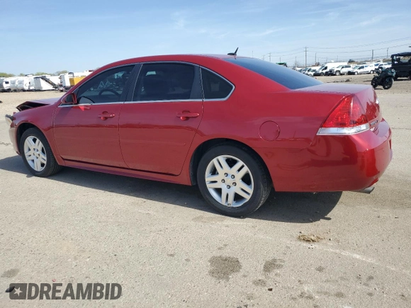 2015 Chevrolet Impala LT with VIN 2G1WB5E33F1115945, listed as a Copart auction lot 52438155 with 70,010 mi miles and Salvage title. Bid and sale history available at DreamBid. Image 2.