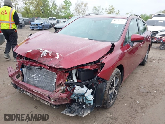 2021 Subaru Impreza Premium с VIN 4S3GTAD60M3706741, выставлен на аукционе IAAI как лот 42194562 с пробегом 9 785 миль миль и . История ставок и продаж доступна на DreamBid. Изображение 2.