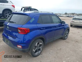 2021 Hyundai Venue Denim with VIN KMHRC8A35MU103768, listed as a IAAI auction lot 41363547 with 66,618 mi miles and . Bid and sale history available at DreamBid. Image 4.
