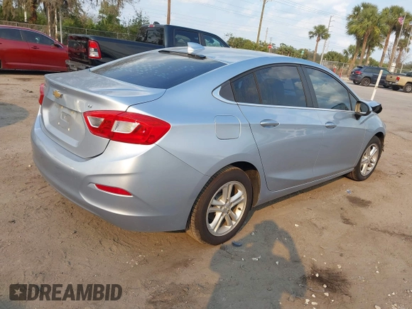 2017 Chevrolet Cruze LT with VIN 1G1BE5SM0H7217664, listed as a IAAI auction lot 41579175 with 89,469 mi miles and . Bid and sale history available at DreamBid. Image 4.