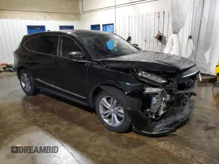 2022 Acura MDX with VIN 5J8YE1H34NL002818, listed as a Copart auction lot 84178274 with 54,213 mi miles and Salvage Title. Bid and sale history available at carsss.com. Image 4.