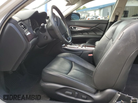 2017 Infiniti Q70 3.7 with VIN JN1BY1PR6HM210685, listed as a Copart auction lot 73644754 with Not provided miles and Salvage title. Bid and sale history available at DreamBid. Image 7.