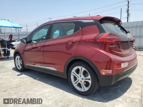 2017 Chevrolet Bolt EV LT with VIN 1G1FW6S00H4156710, listed as a Copart auction lot 62604345 with 120,506 mi miles and Clean title. Bid and sale history available at DreamBid. Image 2.