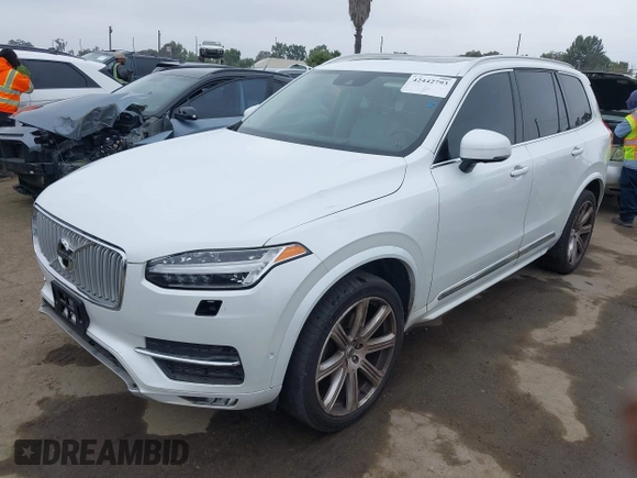 2016 Volvo XC90 T6 Inscription with VIN YV4A22PL7G1050888, listed as a IAAI auction lot 42442793 with 103,884 mi miles and . Bid and sale history available at DreamBid. Image 2.