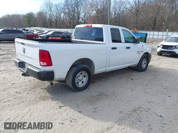 2019 Ram 1500 Classic Express with VIN 1C6RR6FTXKS657937, listed as a IAAI auction lot 41692421 with 163,175 mi miles. Bid and sale history available at carsss.com. Image 4.