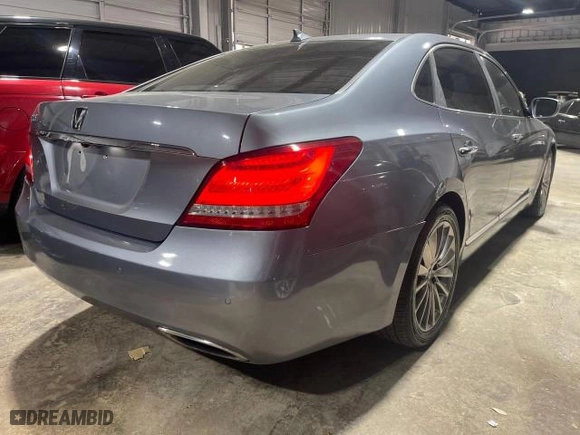 2014 Hyundai Equus Ultimate with VIN KMHGH4JH1EU084232, listed as a Copart auction lot 48601185 with NaN miles and Salvage Title. Bid and sale history available at carsss.com. Image 4.