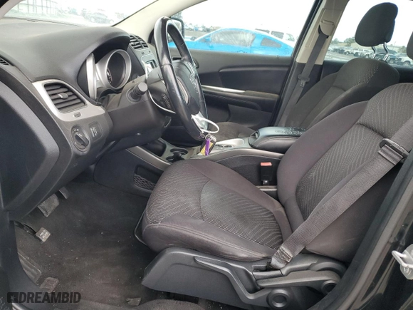 2015 Dodge Journey American Value Pkg with VIN 3C4PDCAB3FT525683, listed as a Copart auction lot 45738505 with 118,166 mi miles and Salvage Title. Bid and sale history available at carsss.com. Image 7.