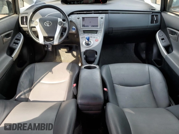 2012 Toyota Prius One with VIN JTDKN3DU7C5474043, listed as a Copart auction lot 62033154 with 136,708 mi miles and Salvage Title. Bid and sale history available at carsss.com. Image 8.