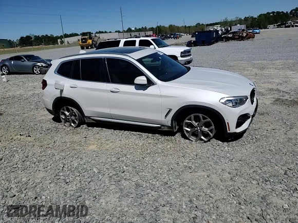 2021 BMW X3 sDrive30i z VIN 5UXTY3C08M9D73308, wystawiony jako Copart lot #49086395 z przebiegiem 66 090 mil mil oraz Szkody całkowita. Historia ofert i sprzedaży dostępna na DreamBid. Obrazek 13.