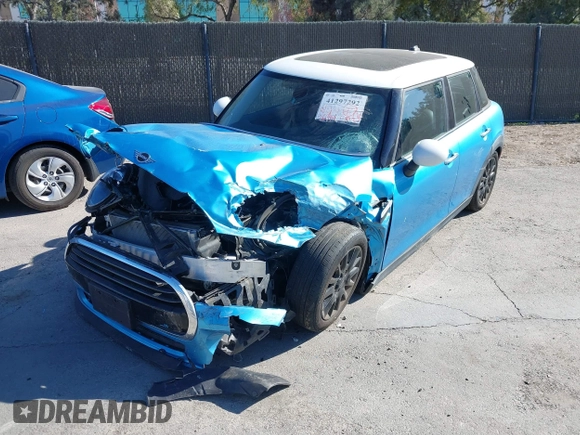 2019 MINI Hardtop 4 Door Cooper with VIN WMWXU1C53K2J02378, listed as a IAAI auction lot 41297292 with 26,594 mi miles and . Bid and sale history available at DreamBid. Image 6.