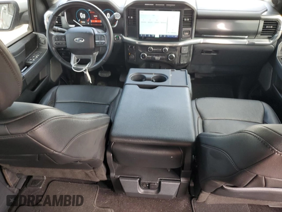2022 Ford F-150 XL with VIN 1FTFW1EDXNFA73682, listed as a Copart auction lot 68543404 with 61,338 mi miles and Salvage Title. Bid and sale history available at carsss.com. Image 8.