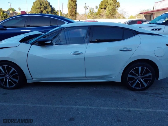 2021 Nissan Maxima SV with VIN 1N4AA6CV9MC502835, listed as a IAAI auction lot 41718687 with 9,379 mi miles. Bid and sale history available at carsss.com. Image 13.