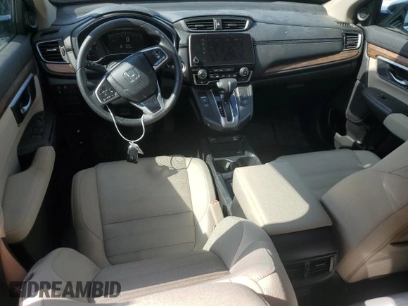 2020 Honda CR-V EX with VIN 7FARW1H59LE004988, listed as a Copart auction lot 59726565 with 38,136 mi miles and Salvage title. Bid and sale history available at DreamBid. Image 8.