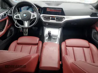 2022 BMW 4 Series M440i xDrive with VIN WBA13AW04NFM50227, listed as a Copart auction lot 55770745 with 36,788 mi miles and Salvage title. Bid and sale history available at DreamBid. Image 8.