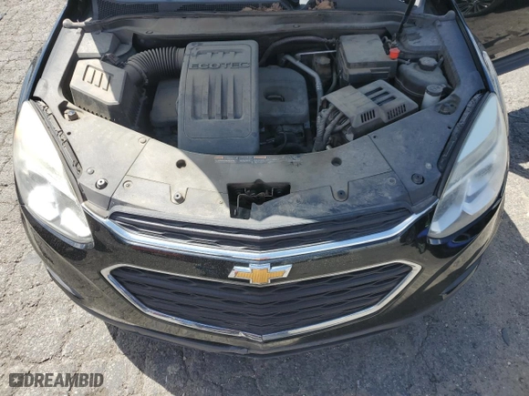 2017 Chevrolet Equinox LS with VIN 2GNALBEK3H1588503, listed as a Copart auction lot 51542335 with 146,016 mi miles and Clean Title. Bid and sale history available at carsss.com. Image 12.