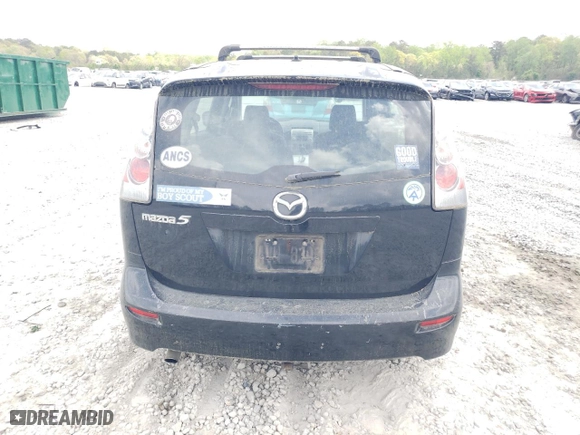 2006 Mazda Mazda5 Sport with VIN JM1CR293360125644, listed as a Copart auction lot 51659235 with 128,532 mi miles and Salvage Title. Bid and sale history available at carsss.com. Image 6.