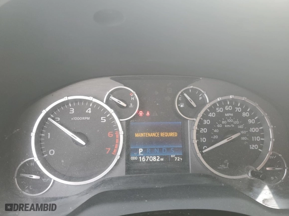 2015 Toyota Tundra 2WD Truck SR5 with VIN 5TFEM5F14FX086419, listed as a Copart auction lot 72416214 with 167,082 mi miles and Salvage Title. Bid and sale history available at carsss.com. Image 9.