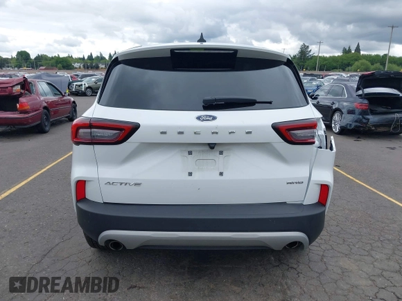 2024 Ford Escape Active with VIN 1FMCU9GN0RUA66671, listed as a IAAI auction lot 42249170 with 18,380 mi miles and . Bid and sale history available at DreamBid. Image 17.