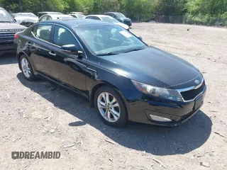 2011 Kia Optima EX with VIN KNAGN4A71B5139155, listed as a IAAI auction lot 42048976 with 130,400 mi miles and . Bid and sale history available at carsss.com. Image 1.