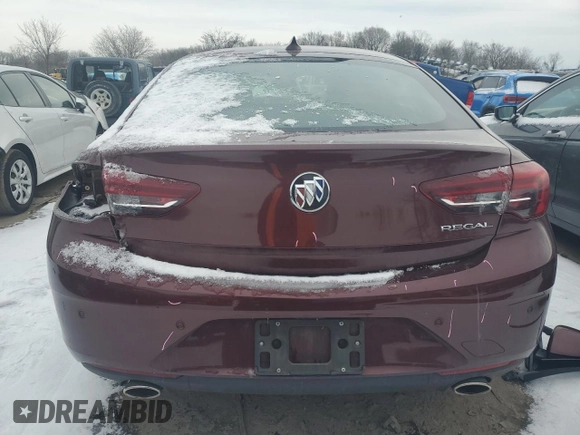 2019 Buick Regal Essence z VIN W04GP6SX9K1076069, wystawiony jako Copart lot #88209205 z przebiegiem 57 555 mil mil oraz Szkoda całkowita • Salvage title. Historia ofert i sprzedaży dostępna na DreamBid. Obrazek 6.