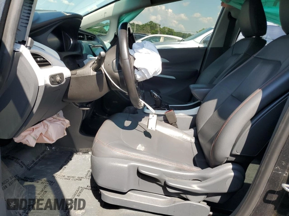 2021 Chevrolet Bolt EV Premier with VIN 1G1FZ6S03M4104585, listed as a Copart auction lot 62078965 with Not provided miles and Clean title. Bid and sale history available at DreamBid. Image 7.