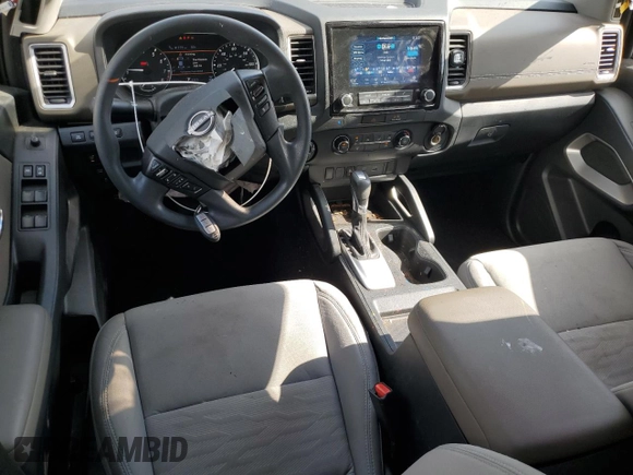 2022 Nissan Frontier SV with VIN 1N6ED1EK8NN680666, listed as a Copart auction lot 59164865 with 57,697 mi miles and Salvage title. Bid and sale history available at DreamBid. Image 8.