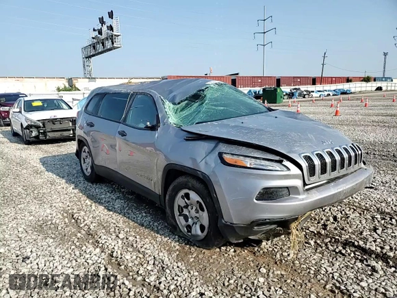 2017 Jeep Cherokee Sport with VIN 1C4PJMAB1HW563201, listed as a Copart auction lot 59742435 with 149,423 mi miles and Salvage title. Bid and sale history available at DreamBid. Image 14.