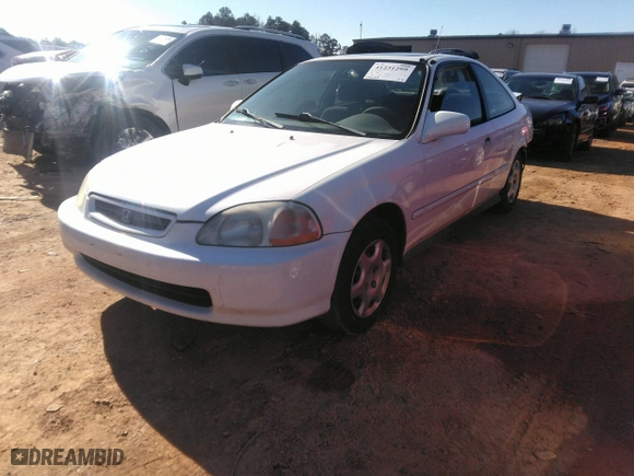 1998 Honda Civic EX with VIN 1HGEJ824XWL034327, listed as a IAAI auction lot 41231299 with 142,222 mi miles. Bid and sale history available at carsss.com. Image 2.