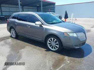 2010 Lincoln MKT EcoBoost with VIN 2LMHJ5AT7ABJ25423, listed as a IAAI auction lot 42048594 with 211,204 mi miles and . Bid and sale history available at DreamBid. Image 1.