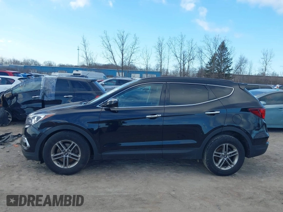 2018 Hyundai Santa Fe Sport 2.4L with VIN 5NMZU3LB4JH102400, listed as a IAAI auction lot 41884366 with 64,007 mi miles. Bid and sale history available at carsss.com. Image 14.