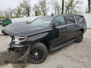 2019 Chevrolet Suburban LT z VIN 1GNSKHKC1KR205633, wystawiony jako Copart lot #51767945 z przebiegiem Nie podano mil oraz Szkoda całkowita • Salvage title. Historia ofert i sprzedaży dostępna na DreamBid. Obrazek 1.