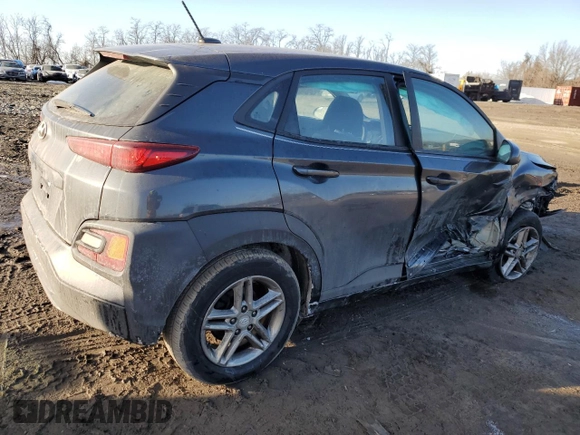 2020 Hyundai Kona SE with VIN KM8K12AA1LU522962, listed as a Copart auction lot 42563705 with 133,920 mi miles and Salvage Title. Bid and sale history available at carsss.com. Image 3.