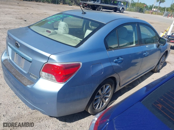 2012 Subaru Impreza Sedan 2.0i Premium with VIN JF1GJAC64CH017848, listed as a IAAI auction lot 42054205 with 169,906 mi miles. Bid and sale history available at carsss.com. Image 4.