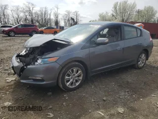 2011 Honda Insight EX with VIN JHMZE2H75BS008221, listed as a Copart auction lot 51910115 with 82,670 mi miles and Salvage Title. Bid and sale history available at DreamBid. Image 1.