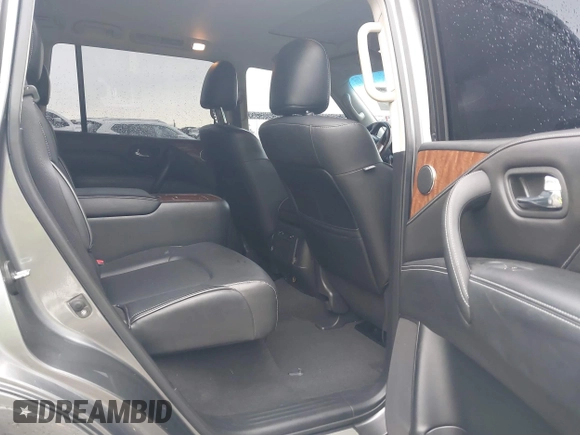 2018 Infiniti QX80 with VIN JN8AZ2NFXJ9664942, listed as a IAAI auction lot 41817171 with 126,294 mi miles. Bid and sale history available at carsss.com. Image 8.
