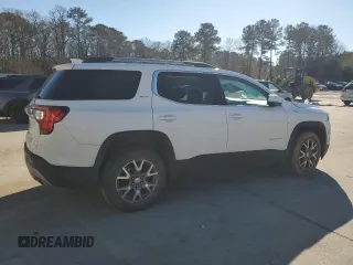 2020 GMC Acadia SLT with VIN 1GKKNMLS7LZ235580, listed as a Copart auction lot 87884945 with 95,180 mi miles and Salvage Title. Bid and sale history available at DreamBid. Image 3.
